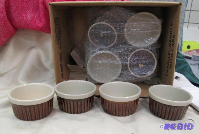 Qty 12 Brown Custer bowls...
