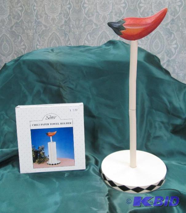Qty 2 Chili paper towel holder...