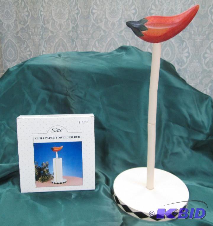 Qty 2 Chili paper towel holder...