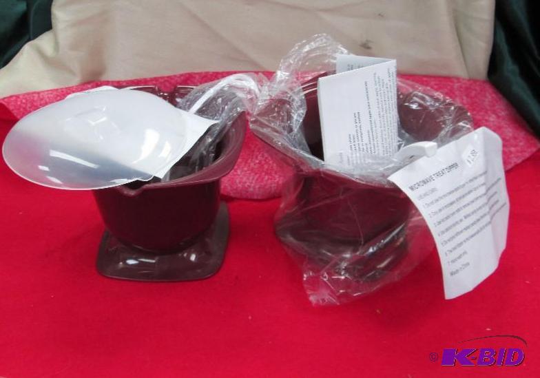 Qty 2 Microwave treat dipper...