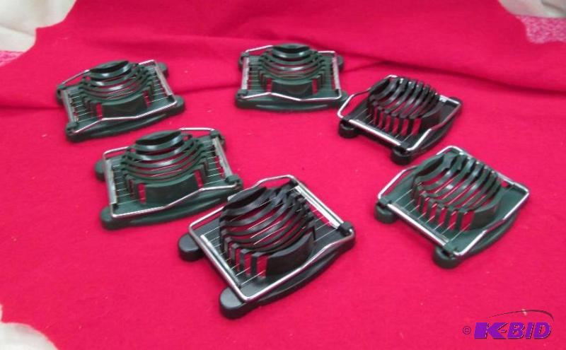 Qty 6 egg slicers...