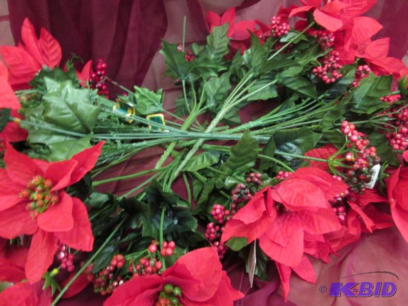 Red flower assortment qty 10...