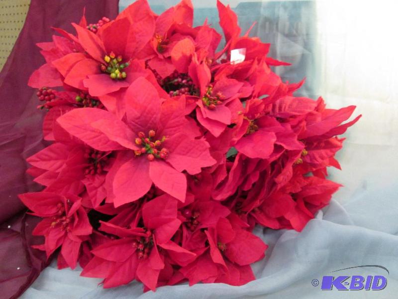Red flower and berries qty 10...