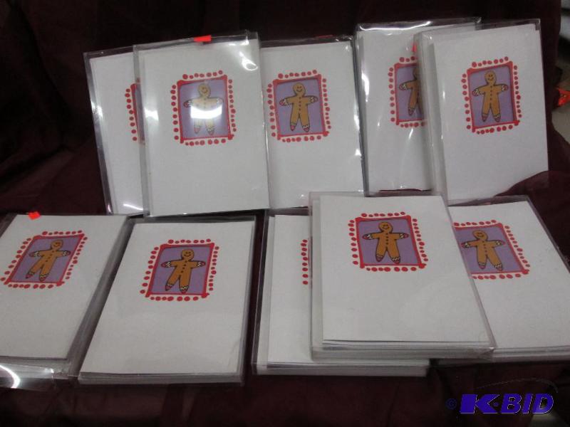 Gingerbread Man boxed cards 10 cards ea with ...