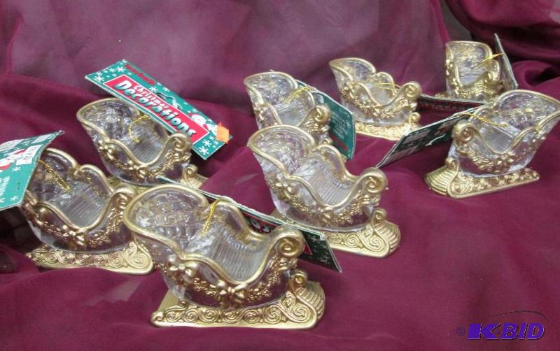 tree decorations sleigh qty. 8...