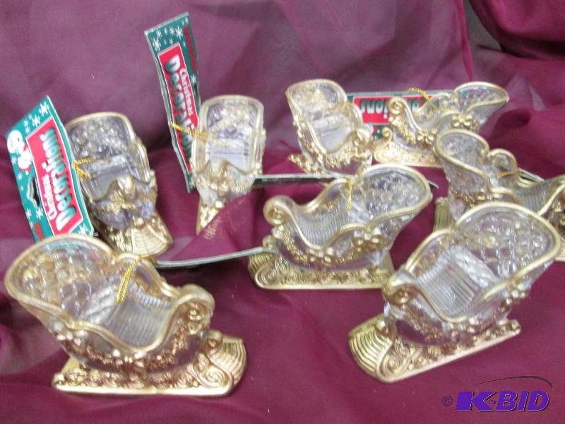 tree decorations sleigh qty. 8...