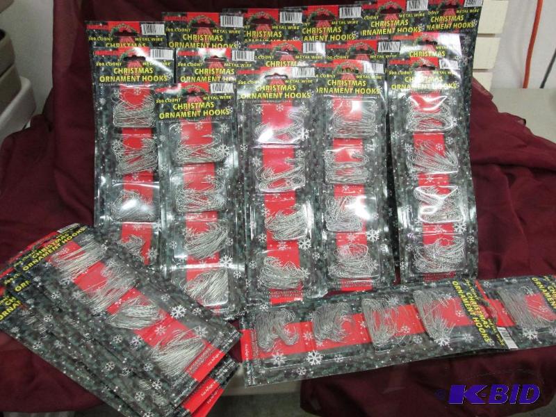 Christmas ornament hooks. Qty of 20 boxes...