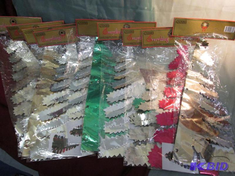 christmas decorations trees qty 10...