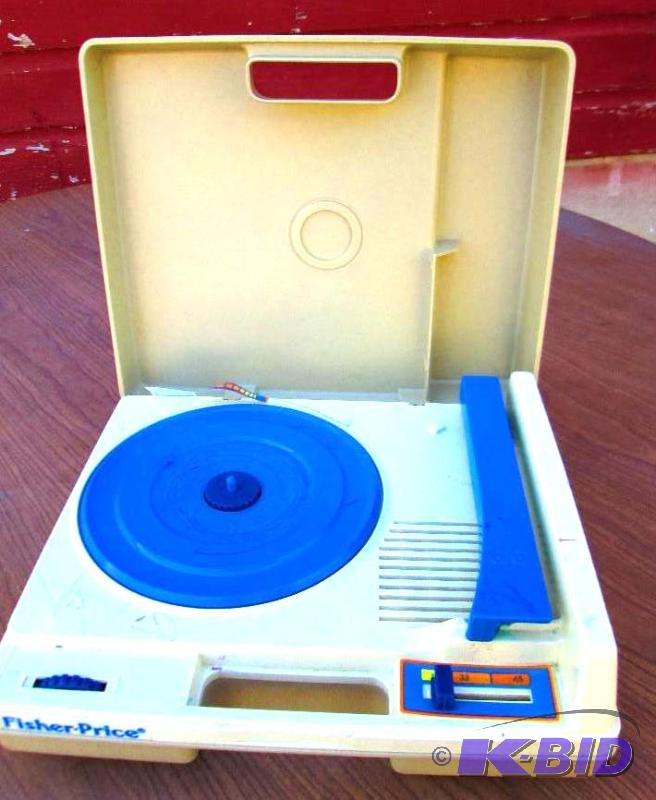lot 87 image: Vintage Fisher Price record player...