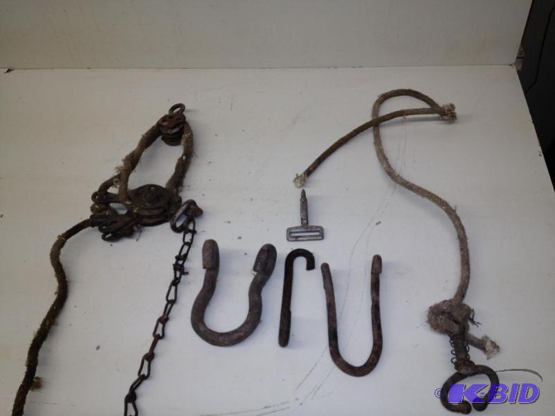 Antique Pulley, etc.....