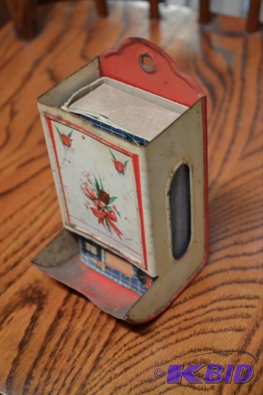 lot 102 image: Match Tin