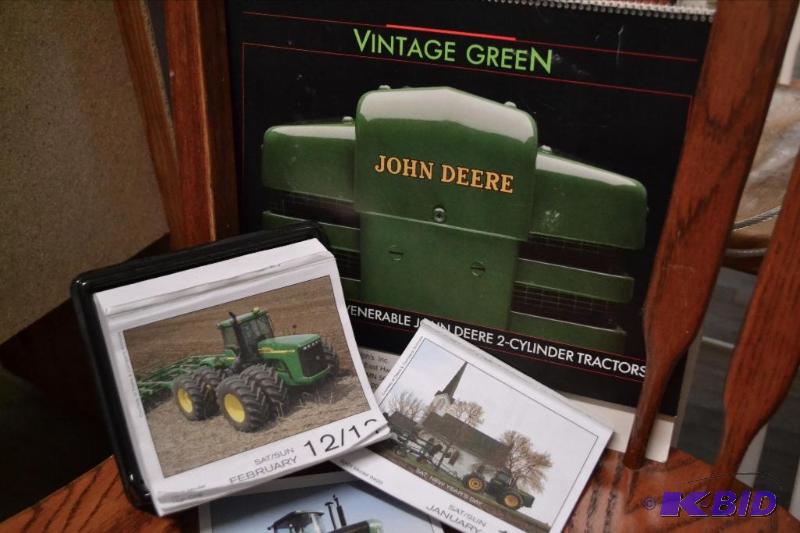 lot 103 image: John Deere Calendars