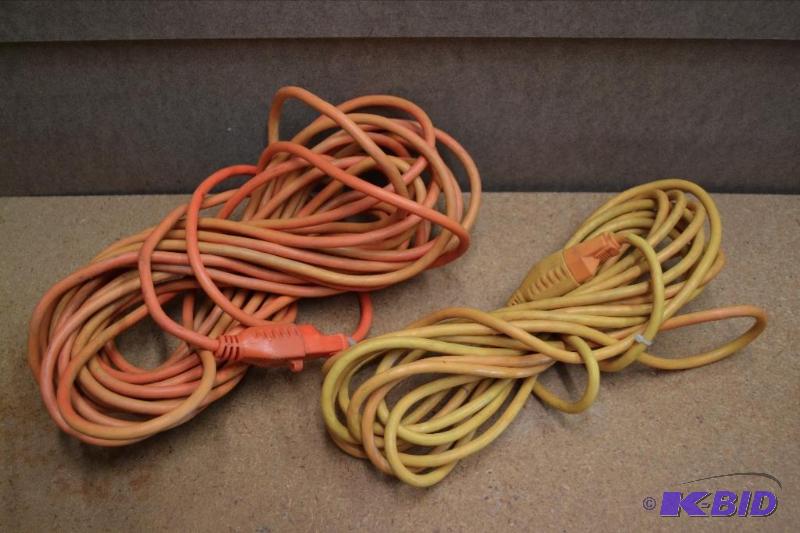 lot 118 image: Two Extension Cords