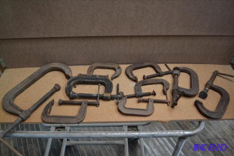 lot 125 image: C-Clamps