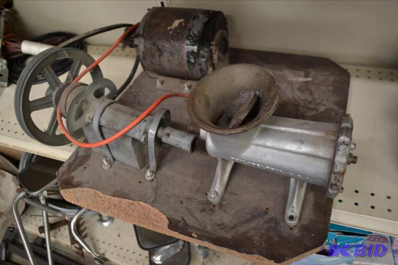 lot 142 image: Meat Grinder