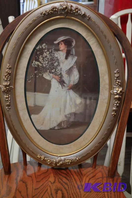 lot 19 image: Vintage Framed Print