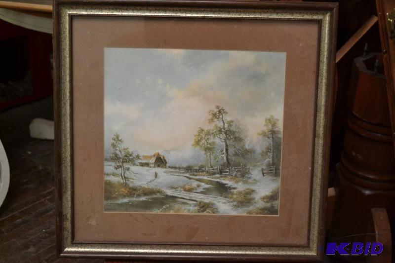 lot 20 image: Framed Print