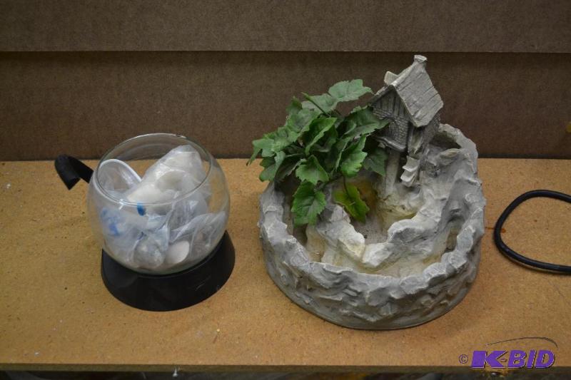 lot 238 image: Fish Bowl and Fountain