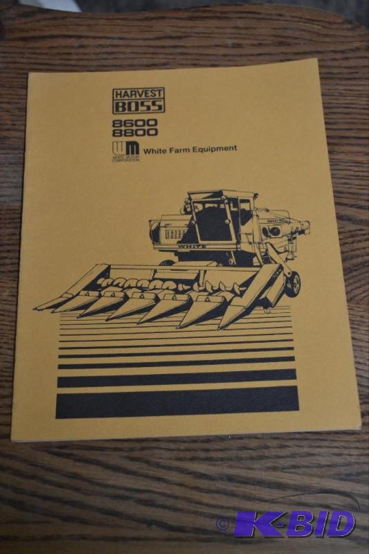 lot 42 image: White Farm Equipment Harvest Boss