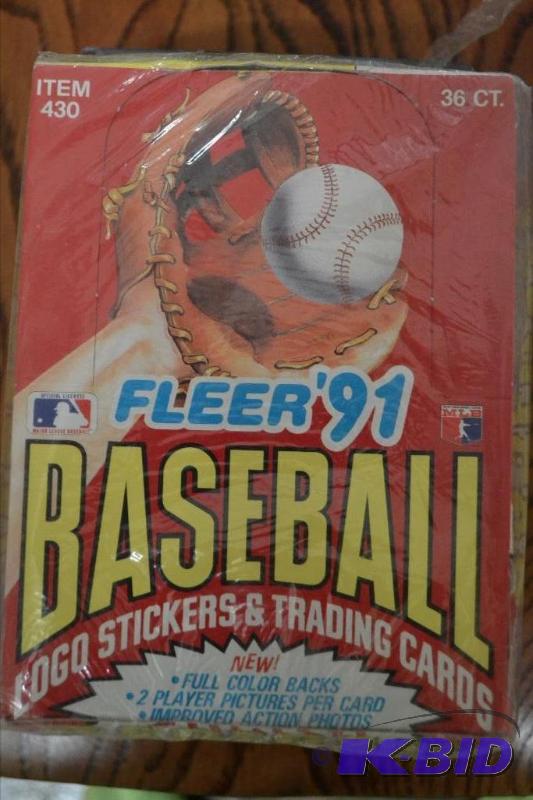 lot 52 image: Unopened Box of Collectors Cards