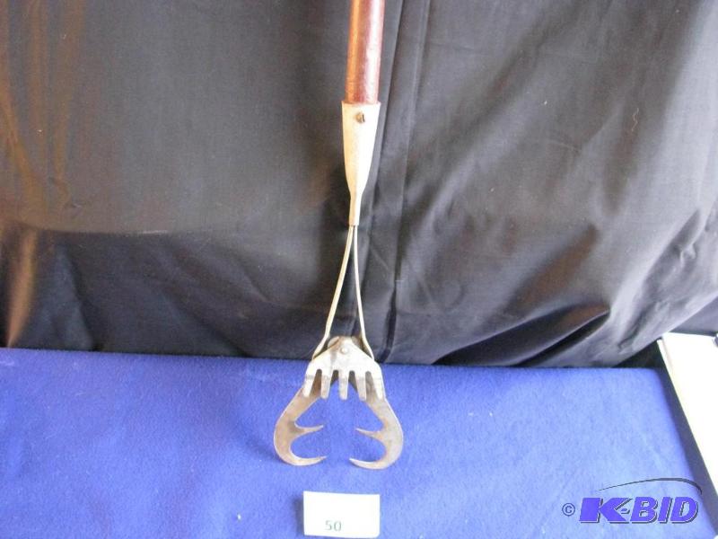 lot 50 image: Vintage Fishing Spear Gaf, Norlunds...
