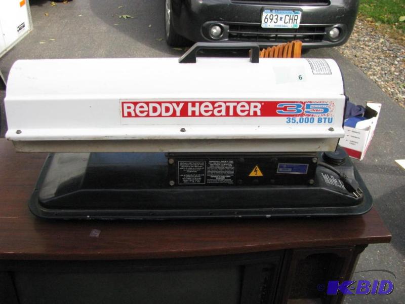 lot 6 image: Ready Heater 35,000 BTU Heater. Consigner sta...