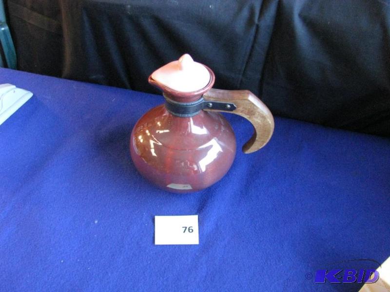lot 76 image: Vintage Fieasta style pitcher the pitcher is ...