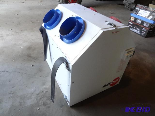Air to air exchanger. Life breath manf. Ray D...