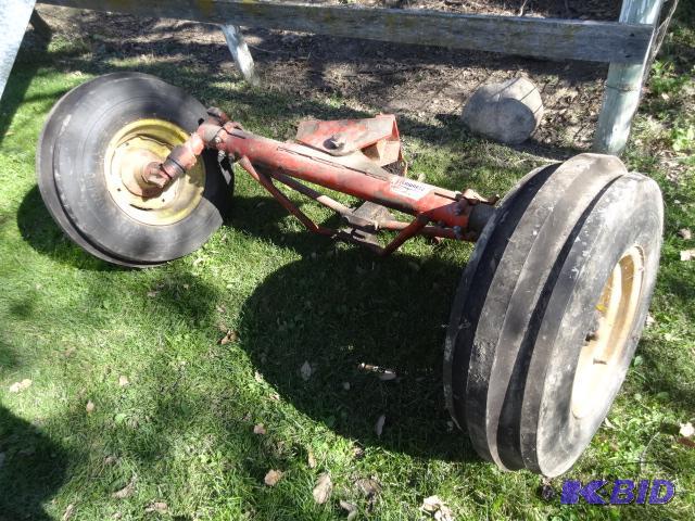 Schwartz wide front off of a Farmall 706 trac...