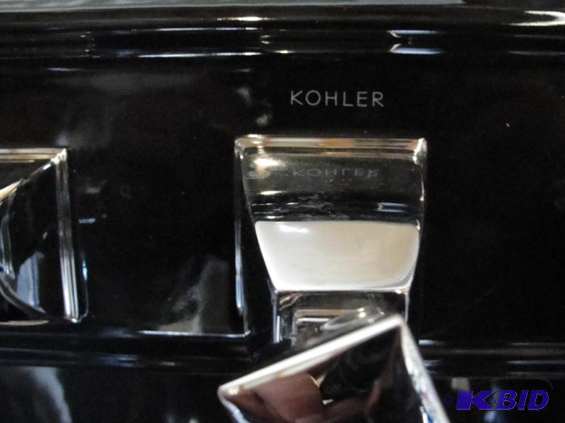 Kohler Black Sink and Faucets - Display Model...