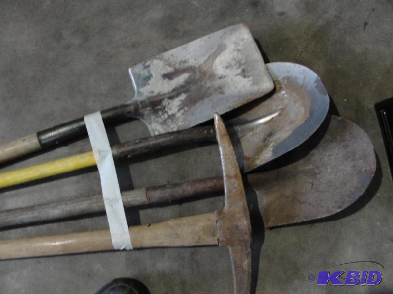 Pick, Sand Shovel and Shovels...