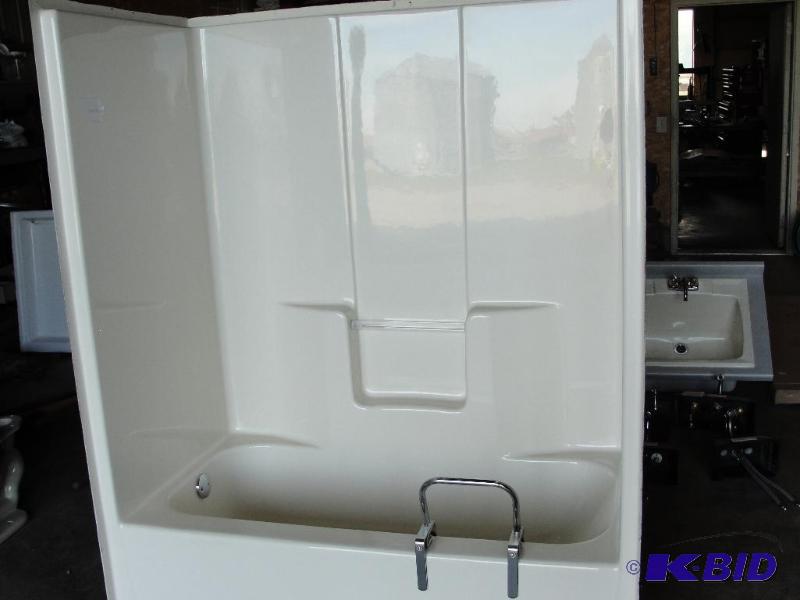 Aquatics Almond Tub Shower
