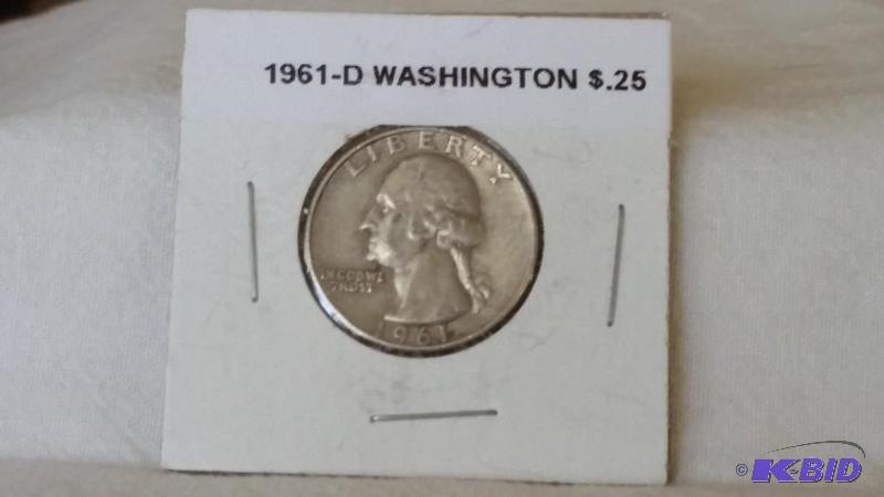 Washington Silver Quarter Dollar