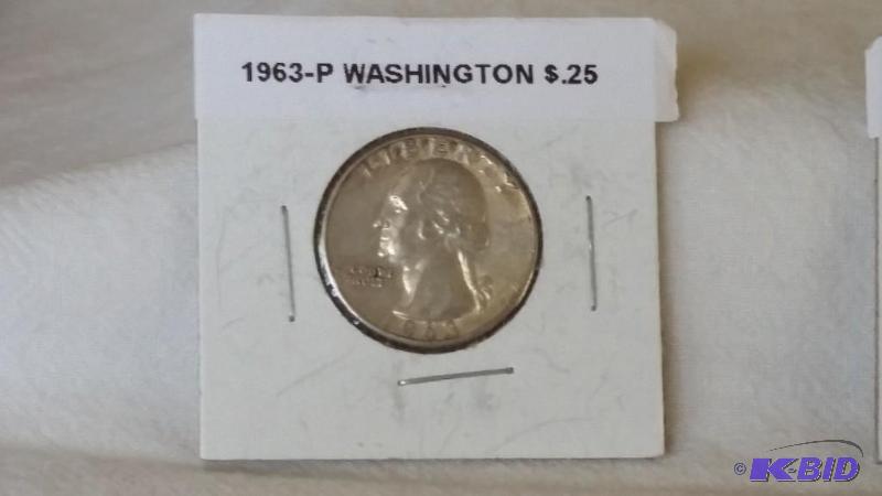 Washington Silver Quarter Dollar