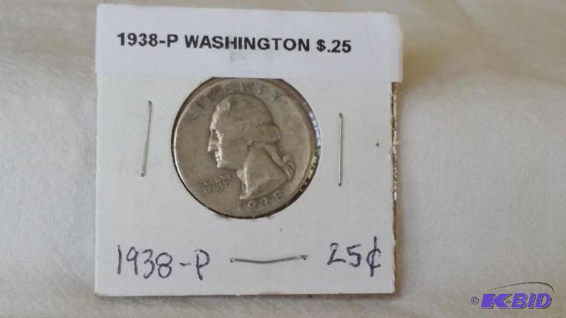 Washington Silver Quarter Dollar