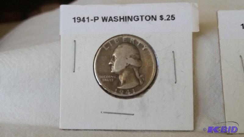Washington Silver Quarter Dollar