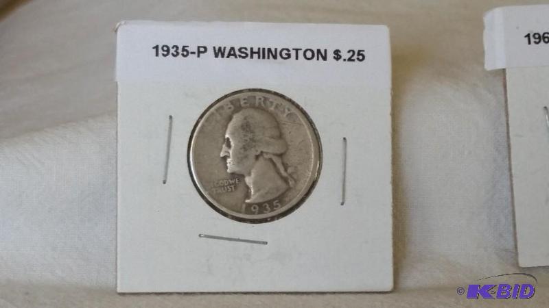 Washington Silver Quarter Dollar