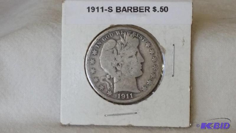 Barber or Liberty Silver Half Dollar