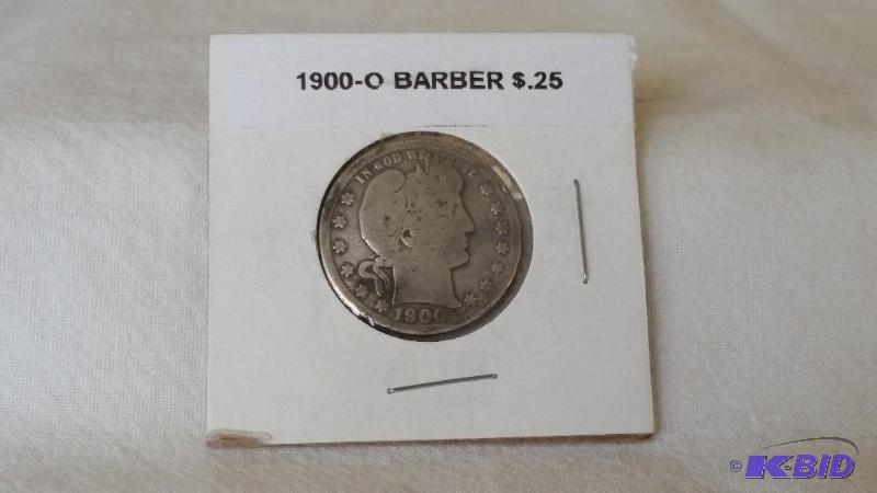 Barber or Liberty Silver Quarter