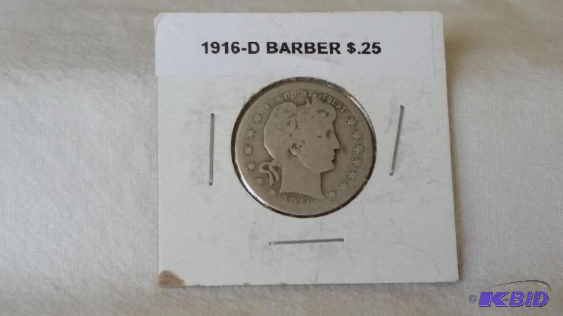 Barber or Liberty Silver Quarter