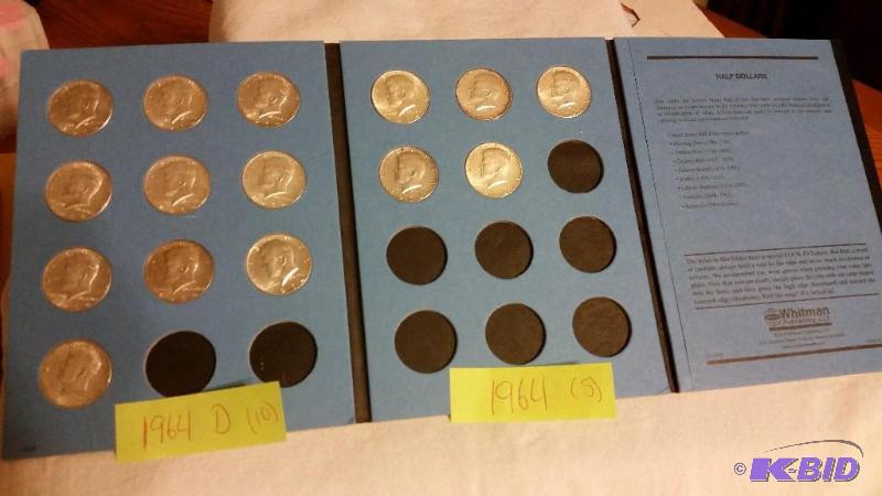 Silver Kennedy Half Dollar Book