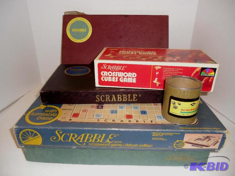 lot 20003 image: Lot of Scrabble Games - Vintage and Newer