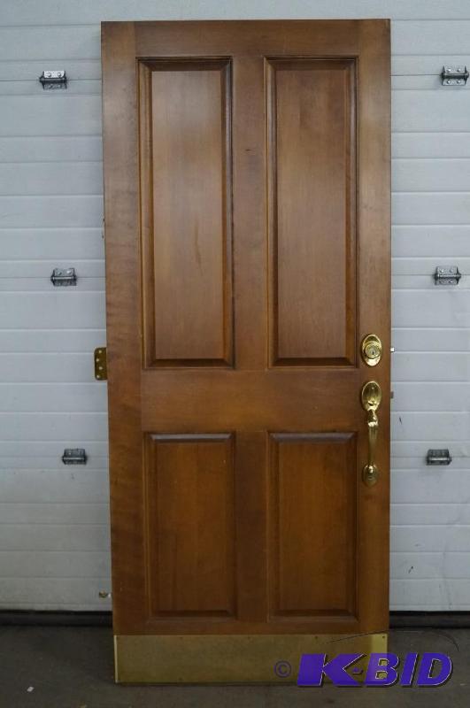 Front door slab