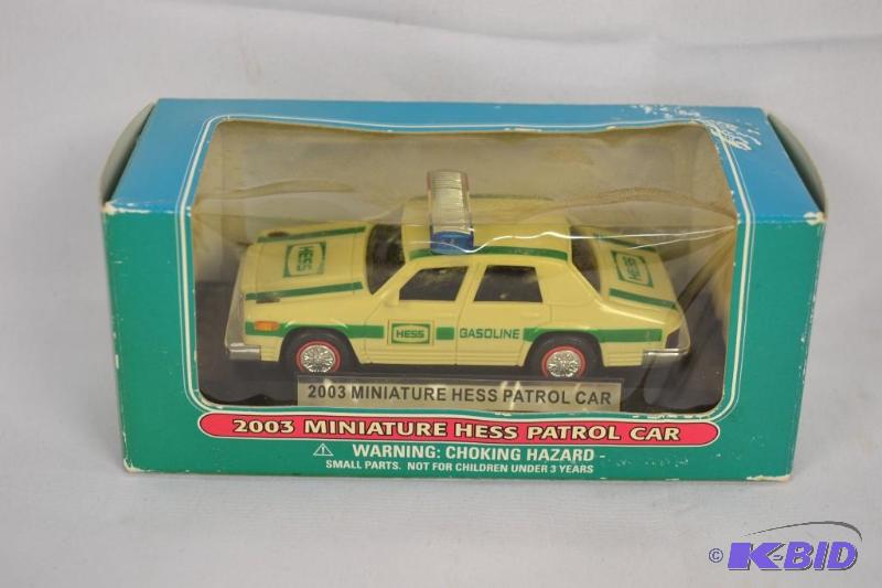 HESS 2003 MINIATURE HESS PATROL CAR