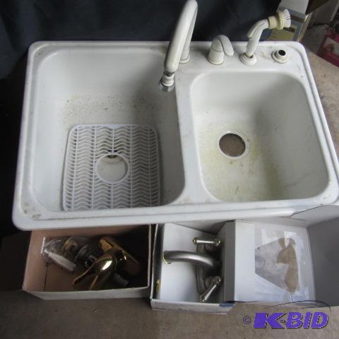 Sink, Faucets
