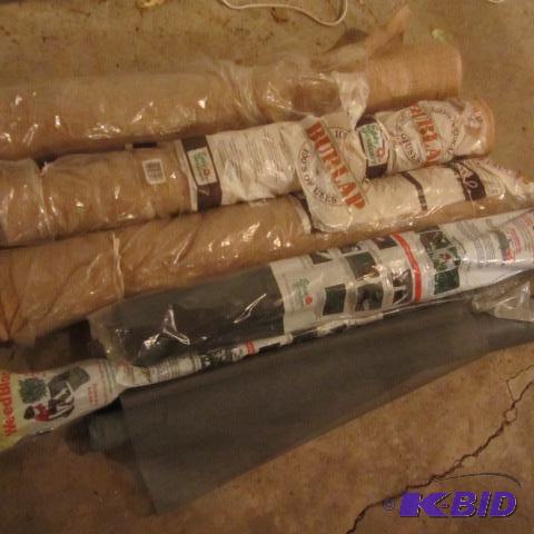 Burlap, Weed Block, Screen