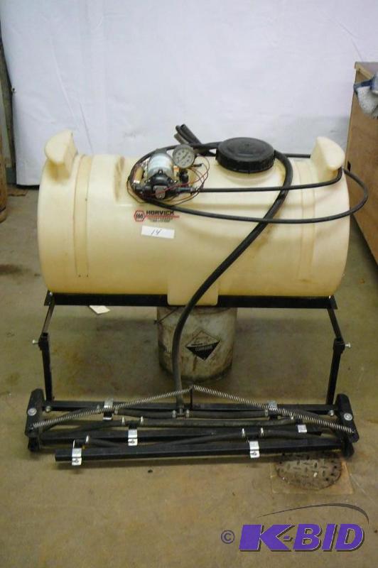 lot 14 image: Horvick weed sprayer&nbspwith boom hand spra...