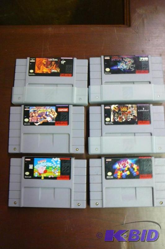 lot 33 image: 6 Nintendo games Boxing legends of ring Kir...