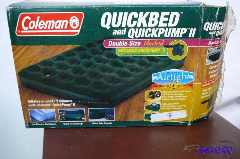 lot 9 image: Coleman quick bed &nbspdouble size...