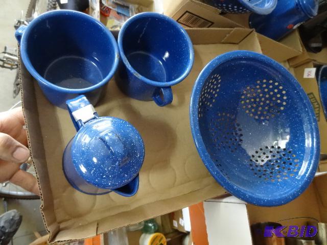 lot 105 image: Misc ceramic coated cookware...